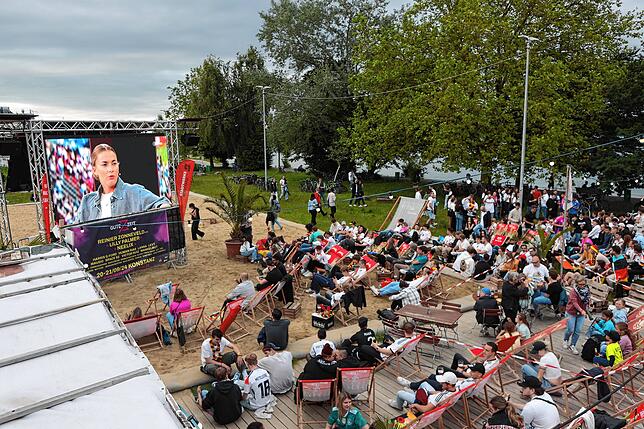 Bild 3: Konstanz: Die EM 2024 ist gestartet – und damit auch das Public Viewing in Konstanz