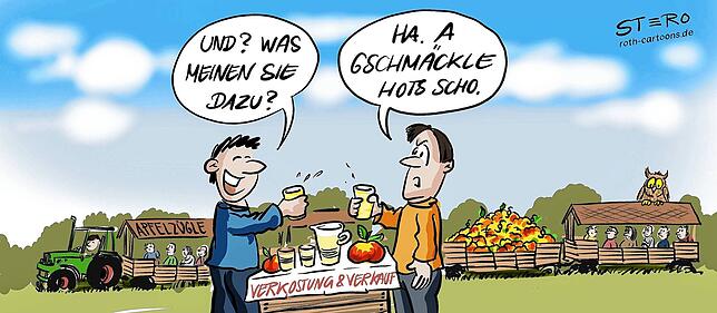 Was kann besser sei als das Original? Der Rechtsstreit zwischen Apfelzügle Überlingen-Lippertsreute und Gemeinde Bodman-Ludwigshafen ist ...