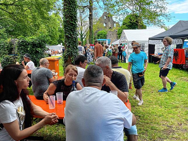 Bild 25: So schön war das Burgfest 2024