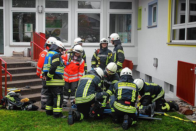Bild 16: Bilder der Jahreshauptübung der Feuerwehr Orsingen-Nenzingen