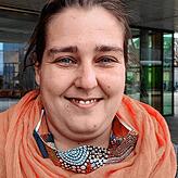 Claudia Fechner, Schulsozialarbeiterin an der Gemeinschaftsschule Gebhard.