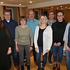Den Vorstand der Musikapelle Fürstenberg bilden: Vorsitzende Melanie Vollmer (von links), Dirigent Matthias Mayer, Beisitzerin Michaela ...