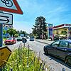 Die Böhringer Straße im Bereich des BEZ-Kreisels und der Tankstelle: Hier befindet sich laut Polizeirevierleiter Willi Streit ein ...