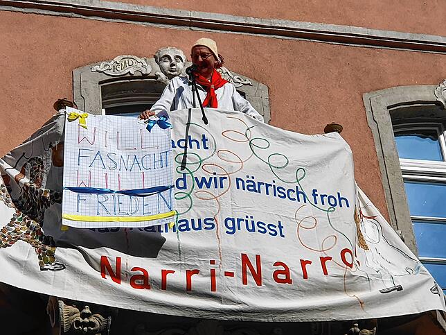 Bild 6: Schmutziger Donnerstag in Waldshut: Narro-Zunft sorgt für einen Hauch Fasnacht (mit Videos)