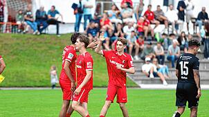 Bild : U19 des SC Freiburg gewinnt Test in Eggingen gegen den SV Schaffhausen mit 4:1 – wir haben Fotos!