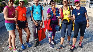 Bereits zweimal zuvor organisierten Thomas Sell und Ehefrau Eva Strittmatter einen 42K-Wandermarathon in beiden Laufenburg: mit großem ...