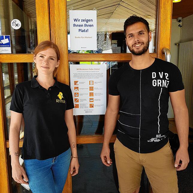 Leila und Yasin Ulus betreiben seit dem vergangenen Jahr den Landgasthof Ritter in VS-Herzogenweiler.