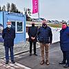 Sie freuen sich, dass es nach dem Winter mit dem Bau der ersten Eigenheime losgehen kann. Bei der offiziellen Übergabe der Infrastruktur ...