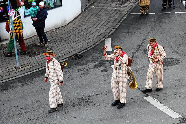 Bild 7: Etzt kummt de Narrenbom! Bilder vom Narrenbaumumzug in Radolfzell