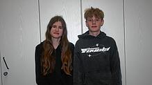 Joshua Albicker, der Bär vom kommenden Bärensonntag mit seiner Begleiterin Clara Hossmann.