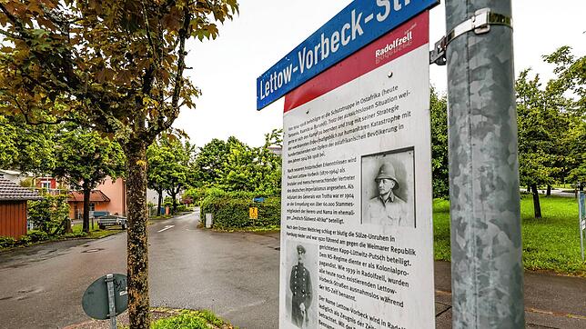 Ist bald Geschichte: Die Lettow-Vorbeck-Straße wird in Magnolienstraße umbenannt. Trotz großer Einigkeit im Gemeinderat sorgte ein ...