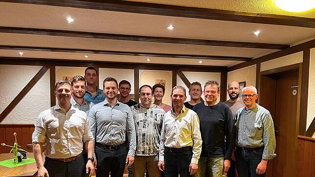 Sie kandidieren für den Ortschaftsrat (von links): Matthias Huber, Marcel Huber, Benjamin Lippl, Samuel Stania, Markus Willmann, Patrick ...