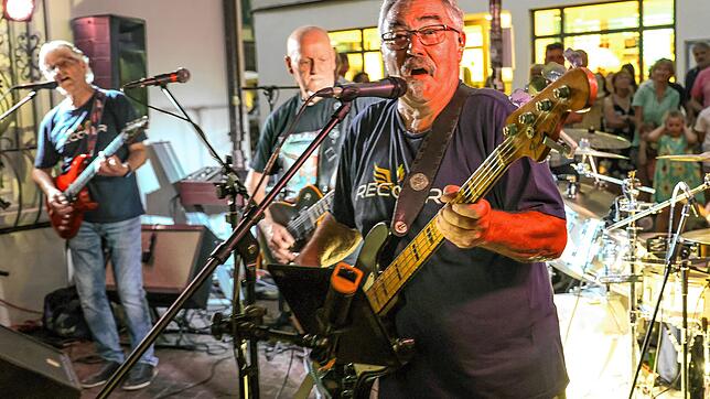 Beim Altstadtfest ist wieder mit viel Live-Musik bis in die Abendstunden zu rechnen.