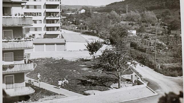 1964 waren bereits die ersten neuen Wohnbauten in der Tiengener Südstadt entstanden, doch noch immer waren die Schrebergärten an der ...