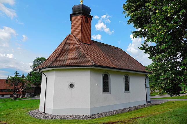 Die Schellenbergkapelle in Großherrischwand.