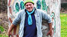Bernhard Kitt vor der Mauer: „Der Prophet gilt im eigenen Land nichts.“