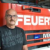 Dietmar Müller, Kommandant der Feuerwehr Rheinfelden.