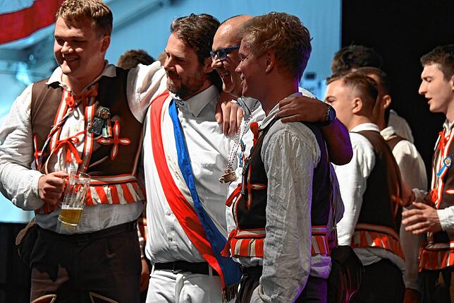 Bild 35: Bilder von der Bockverlosung
