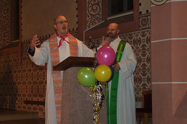 Bild 31: Bilder vom Klettgaunarrentreffen der Narrenzunft Bohnenviertel in Hohentengen a.H. am Samstag, 8. Februar