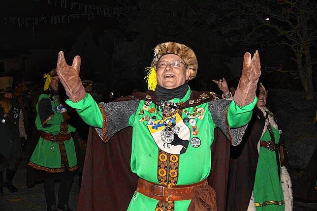 Bild 21: Heudorf im Hegau: Nachtumzug der Heuliecher begeistert mit festlicher Stimmung