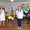 Den Start zum Digital-Kompass-Standort Markdorf stellten (von links) Christin Jungblut, Renate Hold und IT-Spezialistin Monika Carpenter ...