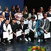 Das sind die 21 Preisträger aus den vier Entlassklassen, die Preise für den Notendurchschnitt bis 1,7 erhielten oder Lobe für ...