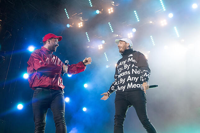 Marteria und Casper kehrten zum Openair Frauenfeld zurück – erstmals gemeinsam.
