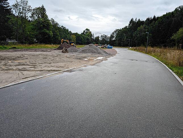 Das Gutmann Gelände in Unterkirnach. Hier soll das Recyclingunternehmen angesiedelt werden.