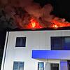 Beim Brand eines Dachstuhls in Schopfheim Fahrnau waren am Donnerstag, 27. Juli, 124 Feuerwehrkräfte im Einsatz.