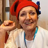 Erzfasnachterin Claudia Zähringer, die den Konstanzer Humor bei der Fernsehfasnacht in die Welt hinaus trägt.