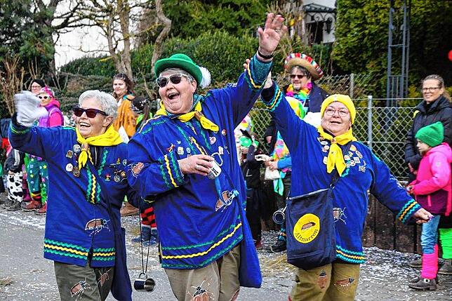 Bild 17: Narrenverein Heuliecher: Die besten Bilder aus dem Jubiläumsumzug