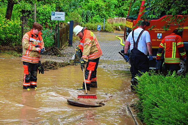 Bild 22: Bilder vom Hochwasser in Stühlingen – Teil I