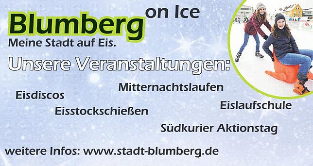 Bild 3: Blumberg on Ice: Vier Wochen lang Freiluft-Spaß auf Kufen