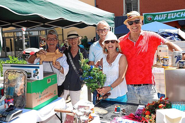 Bild 18: Der Flohmarkt geht in den Endspurt: Konstanz und Kreuzlingen sind voll mit begeisterten Besuchern