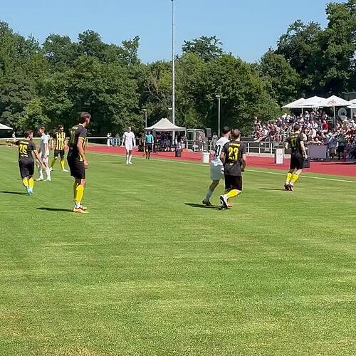 Sandro Knab trifft zur 1:0-Führung