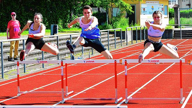 Leichtathletik-Trio des TV Wehr in Bestform: Ceren Bayram, Luan Kummle und Simea Thanei überzeugten bei Wettbewerben in Lörrach und Mannheim