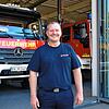 Tobias Lumb ist seit Januar 2025 hauptamtlicher Kommandant der Freiwilligen Feuerwehr Markdorf.