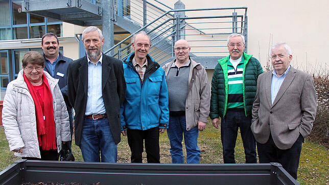 Sie tragen Verantwortung beim Förderverein Pflegeheim Blumberg (von links): Ingrid Scheyer, Uwe Zühlke, Stefan Sosinski, Ekkehard ...