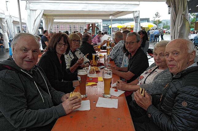 50 Jahre sind ein Grund zum Feiern: Zahlreiche Klufterner kamen zum Fest anlässlich der Eingemeindung nach Friedrichshafen.