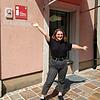 Pauline Gabaud aus der Partnerstadt Blois jobbt diesen Monat bei der Stadtverwaltung Waldshut-Tiengen.