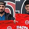 Junge Kräfte: Jason Cerimi (links) und Mahmut Özer spielen ab der neuen Saison für den FC 08 Bad Säckingen in der Kreisliga A.