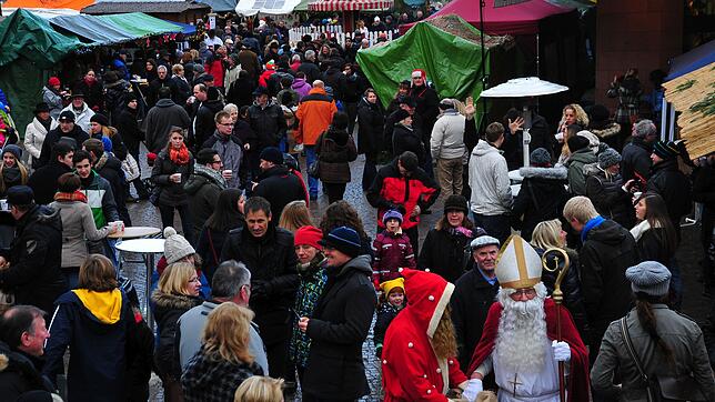 Dieses gewohnte Bild wird sich wohl auch am Samstag zeigen, wenn die Besucher scharenweise auf den St. Georgener Weihnachtsmarkt kommen.