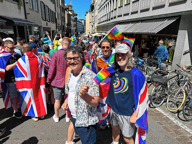Bild 1: ESC 2025 in Basel: So bunt und laut startet die große Eröffnungsparty in der Innenstadt