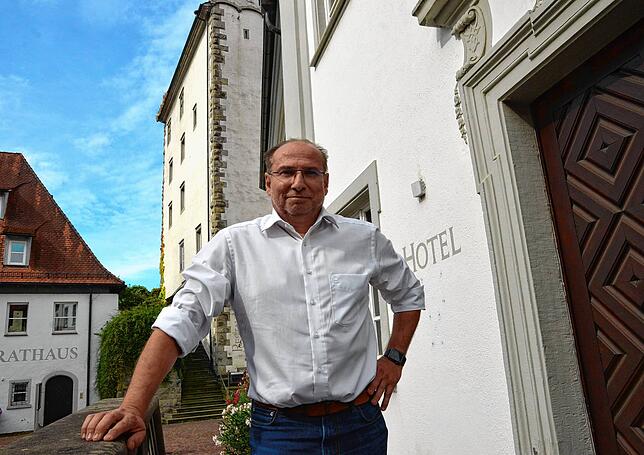Für die Suche eines Investors für Bischofsschloss schlägt Rolf Haas weniger Auflagen und Vorgaben seitens der Stadt vor.