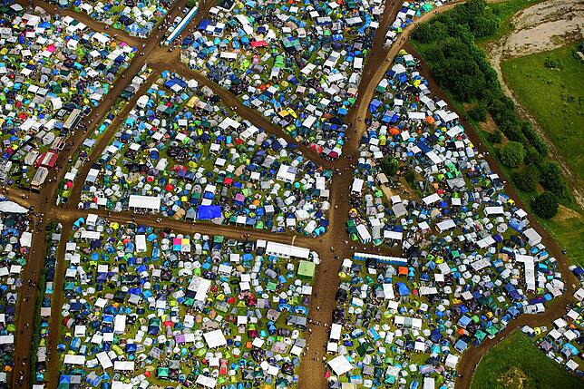 Bild 5: Southside Festival 2024 - Spektakuläre Luftbilder von oben