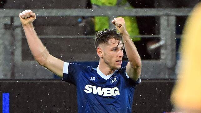 Zurück in die Heimat: Leon Jensen verlässt Karlsruhe und spielt künftig wieder für Hertha BSC.