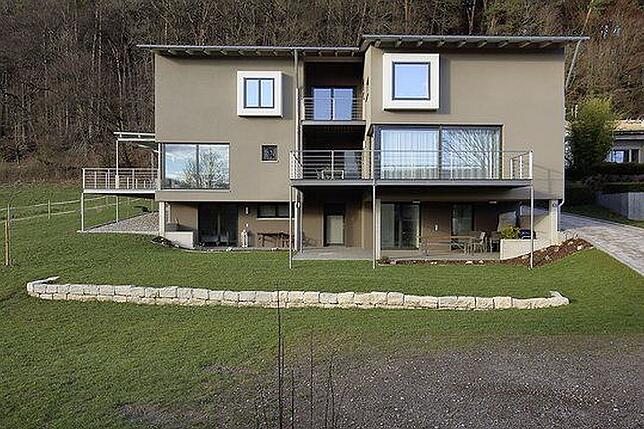 Zweifamilienhaus mit Garage und Schopf in Hohentengen. Bild: privat