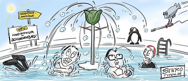 Bild 24: Die Karikatur der Woche: Reagenz verwechselt?