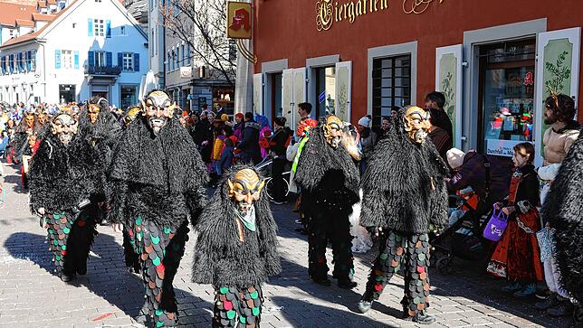 Bild 11: Kinderumzug 2023: Der Rosenmontag gehört den kleinen Mäschgerle