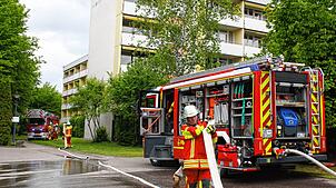 Die Einsatzkräfte können bereits kurze Zeit nach dem Schlauchverlegen beim Kurstift die Entkopplung vornehmen und abrücken.